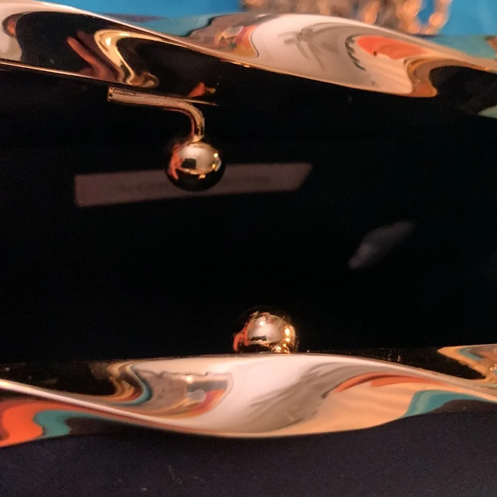 Almost new Nordstrom Brand Satin Evening Bag in Black